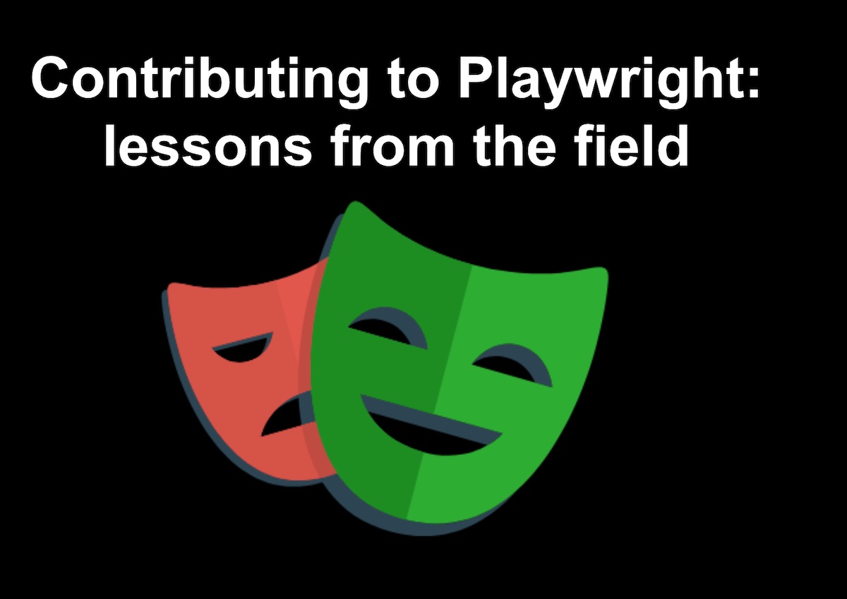 Cover Image for Contributing to an open-source testing project: Playwright